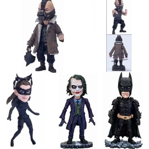 The Dark Knight Bane Joker Q Version Action Figure Decoration Toys Gift 13cm 5inch