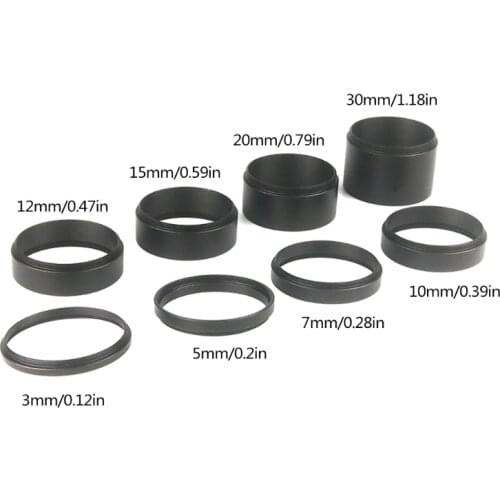 M48/M42 Extension Tube Kit 3/5/7/10/12/15/20/30mm M48/M42x0.75 on Both Sides for astronomy Professional Telescope Astrophotogra