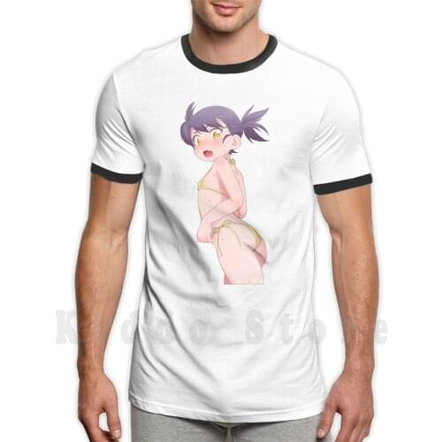 Loli Bikini Girl T Shirt Print For Men Cotton New Cool Tee Hentai Cute Anime Lewd