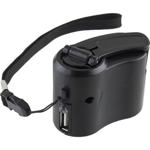 Mini Compact Hand Crank Charger Manual Generator Mobile Phone Emergency Charger Usb Charger Stay Connected ONLENY