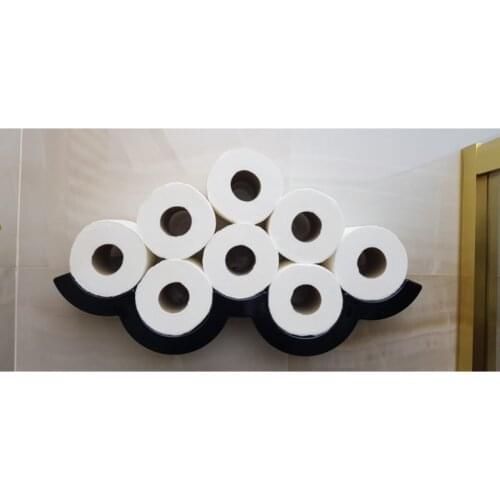 Multiple Toilet Paper Tissue Holder Wc Sheet Roll Cuvette Storage Organiser Shelf Bathroom Accessories Wall Mounted Shower Rack