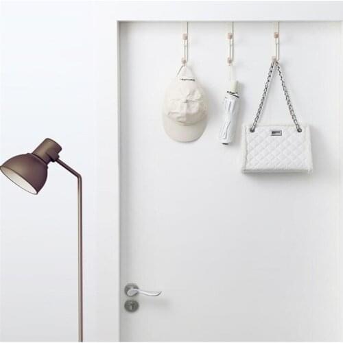 Plastic Over-The-Door Double Storage Hooks Sturdy Metal Door Hanger Hold Up to 30Lbs Reversible Door HooksOver The Door Hook