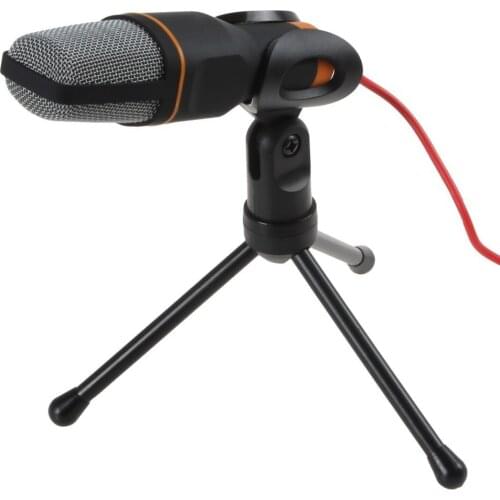 SF 666 Micro Jack 3.5 MM Portable Computer Professional Capacitor Cable Microphone