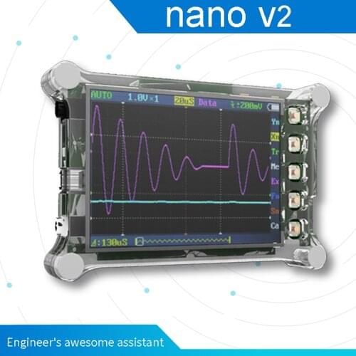RF Oscilloscope STM32 DevelopmentS Board Open Source Osciloscopio Analyzer Kit DSO Nano V2