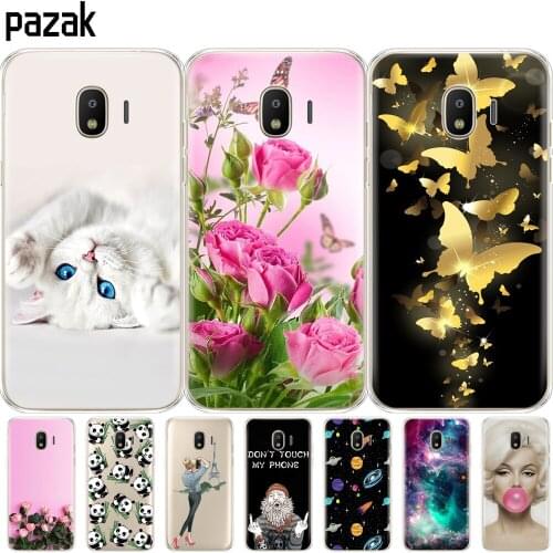 Silicone Case for samsung J2 2018 soft tpu phone cover for Samsung Galaxy j2 2018 SM-J250F case New design pop painting coque
