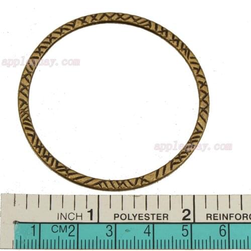 Connectors Bangles DIY Close Jump Rings Large Circle Antique Bronze Handmade Metal Suppliers For Jewelry Findings 51*2mm 10pcs