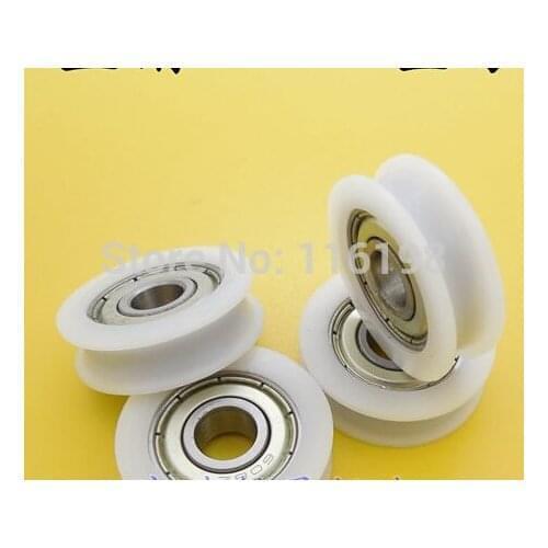 U groove ball bearing 0621UU B0621U window and door bearing 5*21*6.8mm