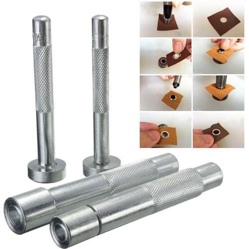 Eyelet Punch Die Tool Hole Cutter Set For Leather Craft Clothing Grommet Banner