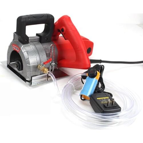 220V Hydropower Installation Electric Wall Slotting Machine Wall Chaser Dust-proof Concrete Grooving Cutting Machine 13000RPM Y