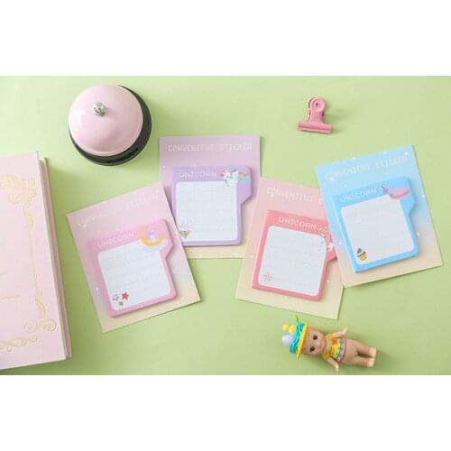 1pack /lot Cartoon Animals Memo Self Adhesive Memo pad sticky Notes Message Label sticker Office School supply
