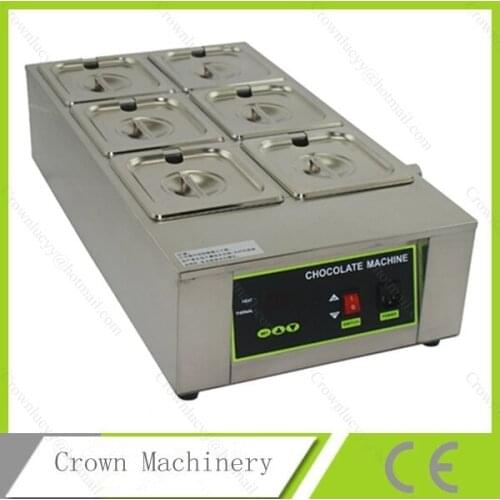 12kg Stainless Steel Chocolate Melting Machine with 6 Lattice