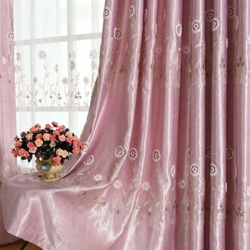 2021 New Modern Simple Jacquard Shading Curtains for Living Room Dining Room Bedroom. 100% Polyester