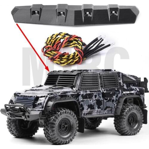 3D Printing PLA Front Windshield Defensive Cover for 1/10 RC Crawler Car Traxxas TRX-4 TACTICAL UNIT TRX4 82066-4