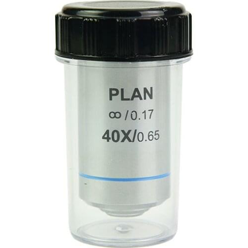 40X Biological Microscope Achromatic Infinity Objective Lens for Olympus Microscope