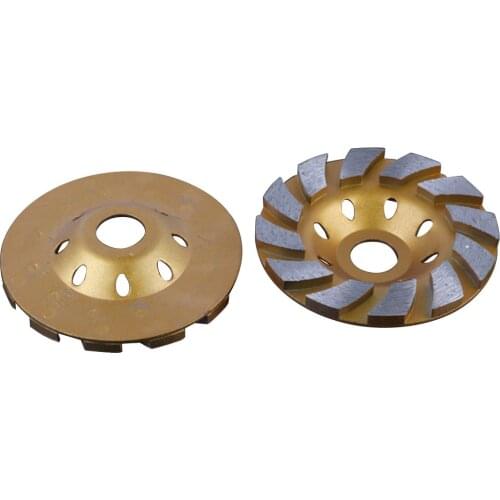 100mm Diamond Grinding Wheel Metal Alloy Disc Bowl Shape Grinding Cup Concrete Granite Stone Ceramics Grinding Wheel Hand Tools