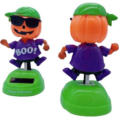 Car Decoration Solar Powered Shaking Head Doll Car Accessories Hawaii Swinging Car Ornament Car-styling