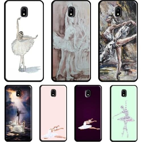 Swan Dance Ballet Case For Samsung Galaxy J5 2017 A3 A5 J1 J3 J7 2016 J4 J6 A6 A8 Plus A7 A9 J8 2018 Coque