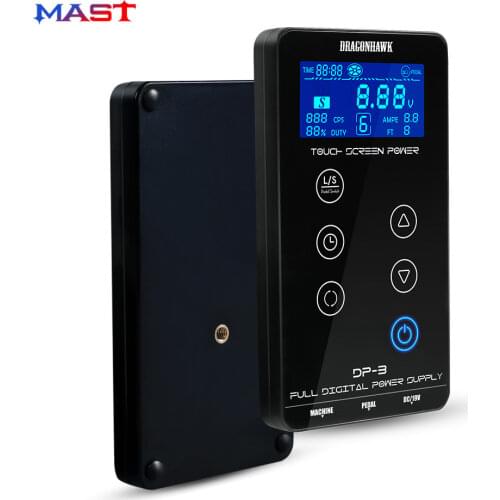 Dragonhawk Digital LCD Power Tattoo Power Switch Touch Screen Intelligent Makeup Dual Tattoo Power Suppliy