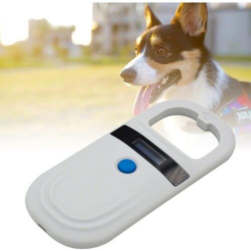 Animal Identification Chip Code Scanner Pet Dog ID Electronic Reader Transponder R7RC