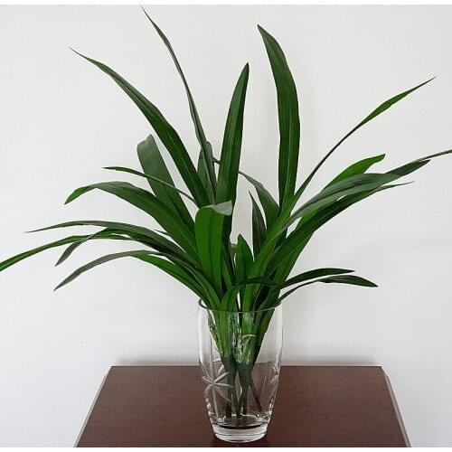 Artificial Plants Green Grass Plastic flower Fake Plants decor flower Desktop Decor plant for wedding garden decor fake flower
