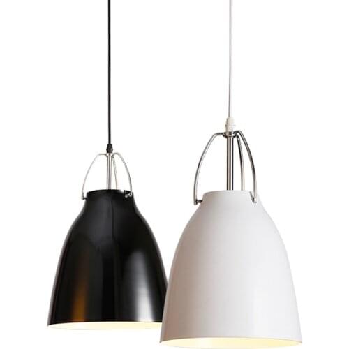 Modern E27 Pendant Lights Nordic Creative Aluminum Lampshade Hanging Lighing for Restaurant Decor Luminaire Pendant Lamps