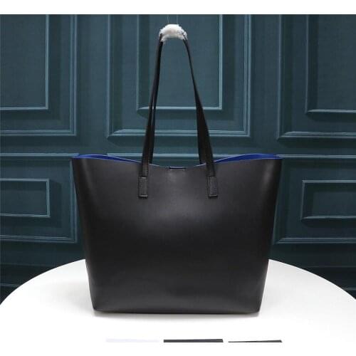 Luxury womens handbag leather shoulder bag portable shopping bag large capacity handbag