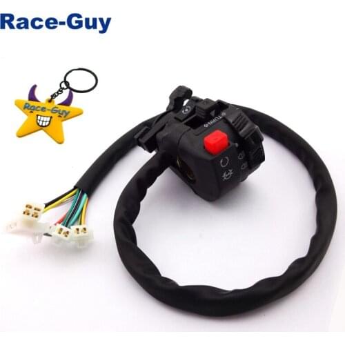 Handle Switch Control With Choke Lever 11 Wire 4 Function For Chinese 50cc 70cc 90cc 110cc 125cc 150cc 200cc 250cc ATV 4 Wheeler