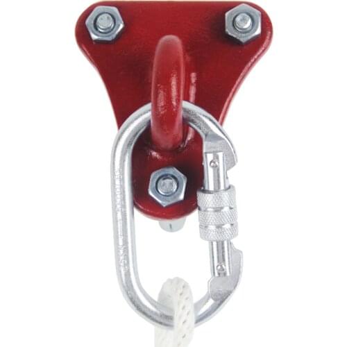 Safety rope fixing Tripod device for high-rise building fire escape Three foot bracket With expansion screw Climbing accessories