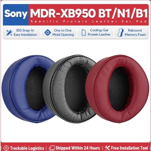 Earpads Replacement Ear Pads Cushions Muffs For Sony MDR XB950BT XB950N1 XB950B1 XB950AP XB950/H Wireless Bluetooth Headphones