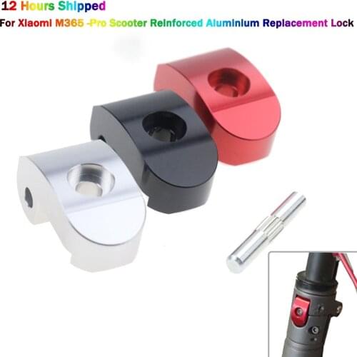 For Xiaomi M365 Pro Reinforced Aluminium Replacement Lock Hinge Repair Latch Scooter Reinforced Folding Hook Plus Cycling Parts