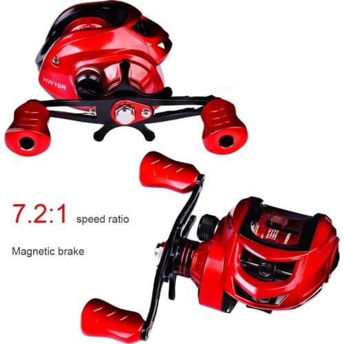 High Speed 7:2:1 Fishing Reel 10kg Max Drag Bait Casting Water Drop Wheel Left/Right Handed Saltwater Sea Ocean Fishing Access