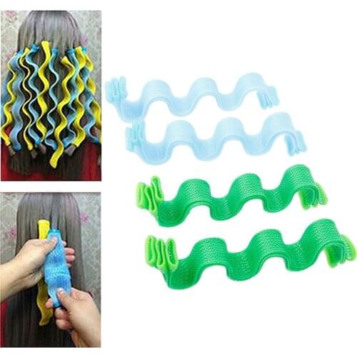12PCS Beautiful Hair Styling Waves Kit Hairstyle Curler Roller Women Curly Hair