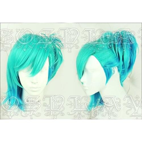 Anime Uta no Prince sama Revolutions Mikaze ai Cosplay Wigs The wind blue Styled Heat Resistant Synthetic Hair Wig + Wig Cap