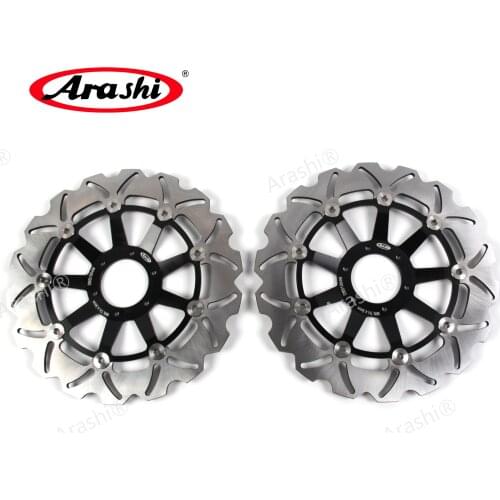 ARASHI For APRILIA DORSODURO 1200 2011-2013 CNC Front Brake Rotors Brake Disc TUONO FIGHTER V4 R1000 MANA 850 GT850 RSV SP 1000