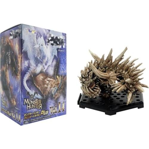 Monster Hunter World Action Figure Vol14 Plus Decoration PVC Dragon Model Toy Collections Online Game Character Monsters