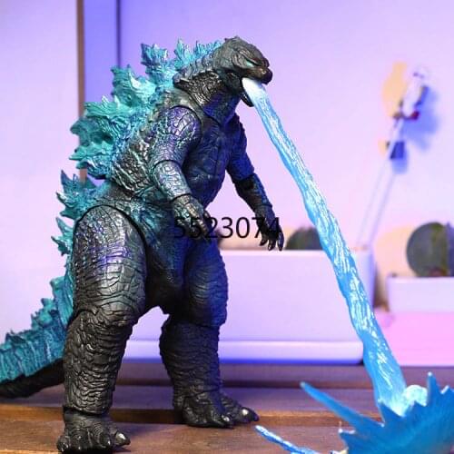 Original Bandai Bule Nuclear Jet Energy Version Godzilla Figure Dinosaur Toy Monster 18CM PVC Action Model Collection Kids Gift