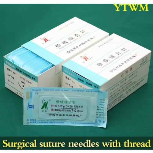 Suture needle surgery tool Nano seamless angle needle embedding double eyelid suture thread triangle needle surgery tool
