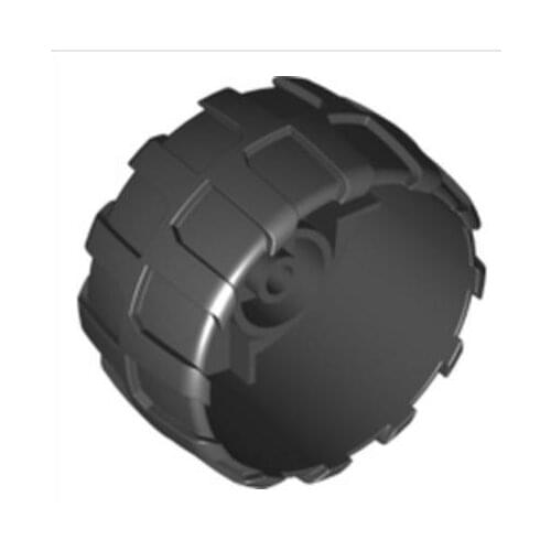 MOC Technic Parts 1 pcs Technic WHEEL Hard-Plastic 56mm D. x 30 mm compatible with lego for kids boys toy