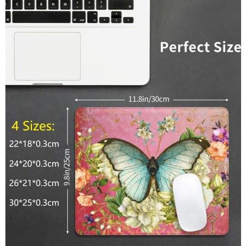 Blue Raspberry Mouse Pad DIY Print Vintage Ephemera Photoshop Skeleton Key Shabby Chic Raspberry