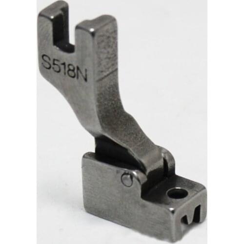 INVISIBLE ZIPPER FOOT S518N - NARROW HINGED HIGH SHANK - JUKI CONSEW BROTHER