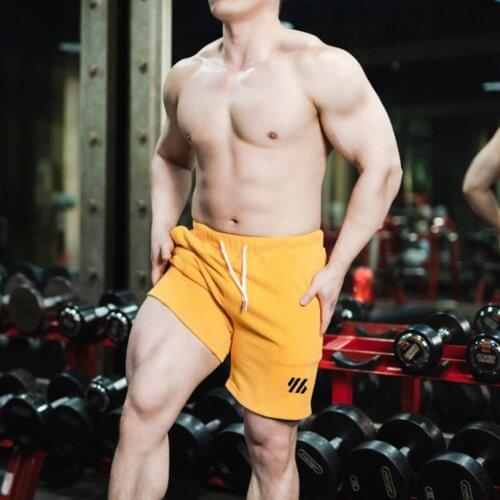 2021 New Arrival Shorts Cn(origin) Lyft Fitness Men Sports Mid Drawstring Regular Knee Length Regular Print China (mainland) Cas