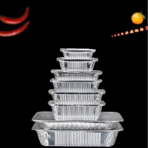 One carton with 125pcs aluminium foil disposable dishwares outdoor BBQ dishes Takeaway dishes