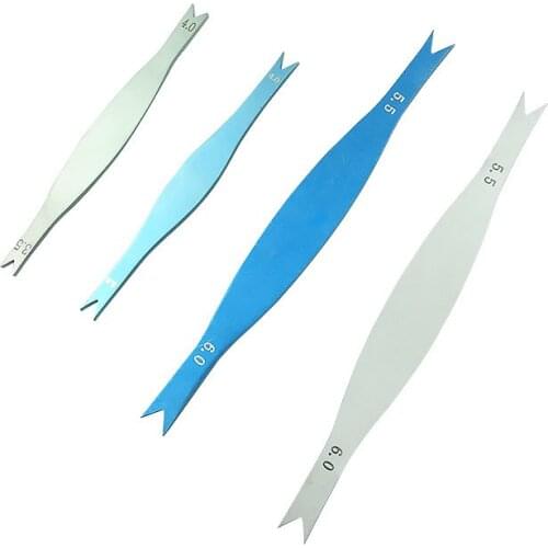 Ophthalmic Ruler Scale Caliper Braunstein Ophthalmic Forceps Tweezers Eye Ruler Ophthalmic Instrument