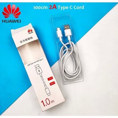 Original Huawei 2A Micoro USB/Type C Cable 100cm Data Line Cord For Honor V8 9i 8X Max Nova 3i Lite 8 7SE 6 5 P6 P7 P8 Mate7 8 9