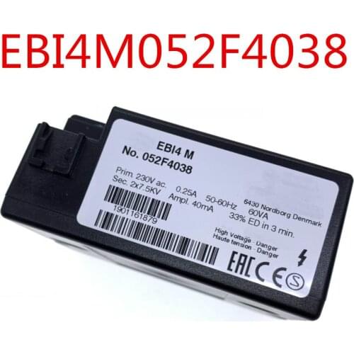 Original igniton transformer EBI4M052F4038 2*7.5KV for gas burner and oil burner ignitor