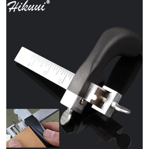 Adjustable Leather Strap Cutter DIY Hand Cutting Draw Gauge Leathercraft Strip Belt Tools Home DIY Handicraft Gadgets
