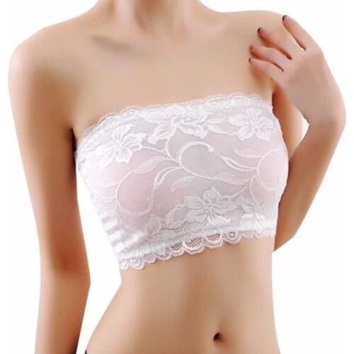 Sexy Lace Solid Bras Wireless Full Cup Brassiere Prevent Exposed Wrapped Underwear 2021