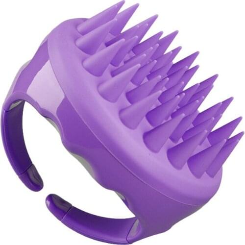 Silicone Head Body Scalp Massage Brush Comb Shampoo Hair Washing Comb Shower Brush Bath Spa Slimming Massage Brush