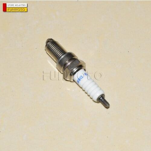 2PCS SPARK PLUG for jianshe400 buggy/JS400 GOKART/BAKUS400 BUGGY/YONGHE MOTORCYCLE DR8EA