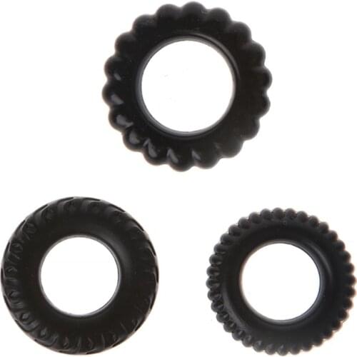 Premium Stretchy Silicone Cock Rings Set for Men Longer Harder Stronger Erection